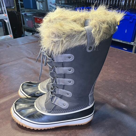 JBU by Jambu‎ Women's Ella Waterproof Winter Boot Size 10M Weather Ready Grey - Picture 6 of 15